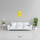 Oficial Chino viendo la Nieve desde el Puente - Katsushika Hokusai