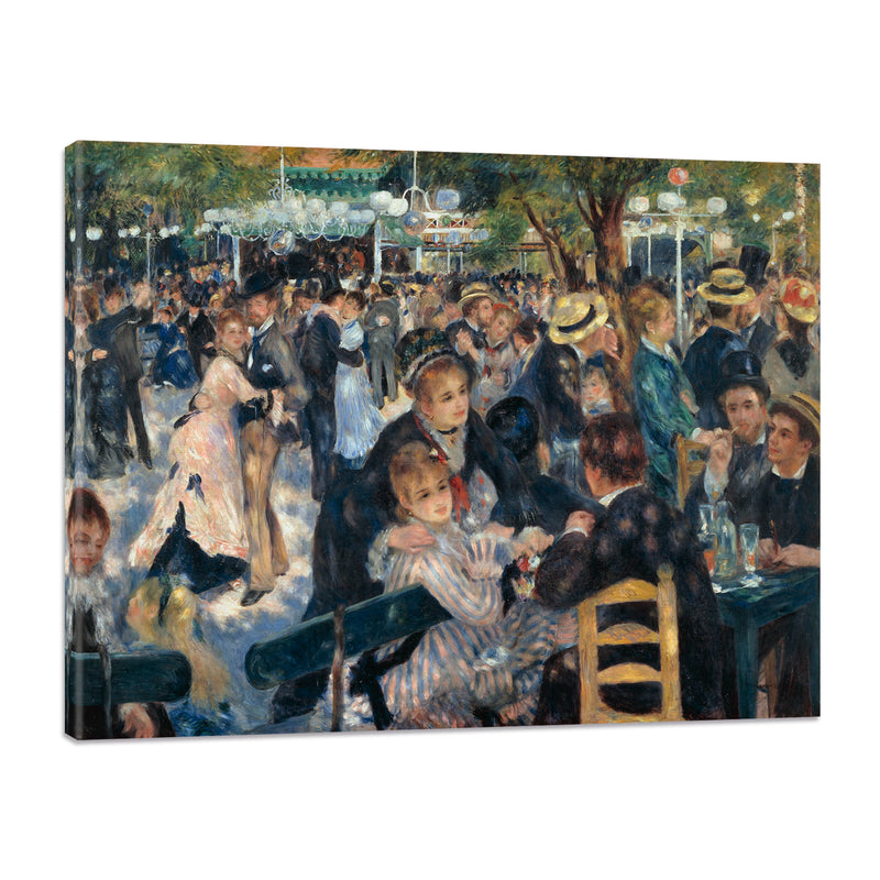 Baile en el Moulin de la Gelette - Auguste Renoir