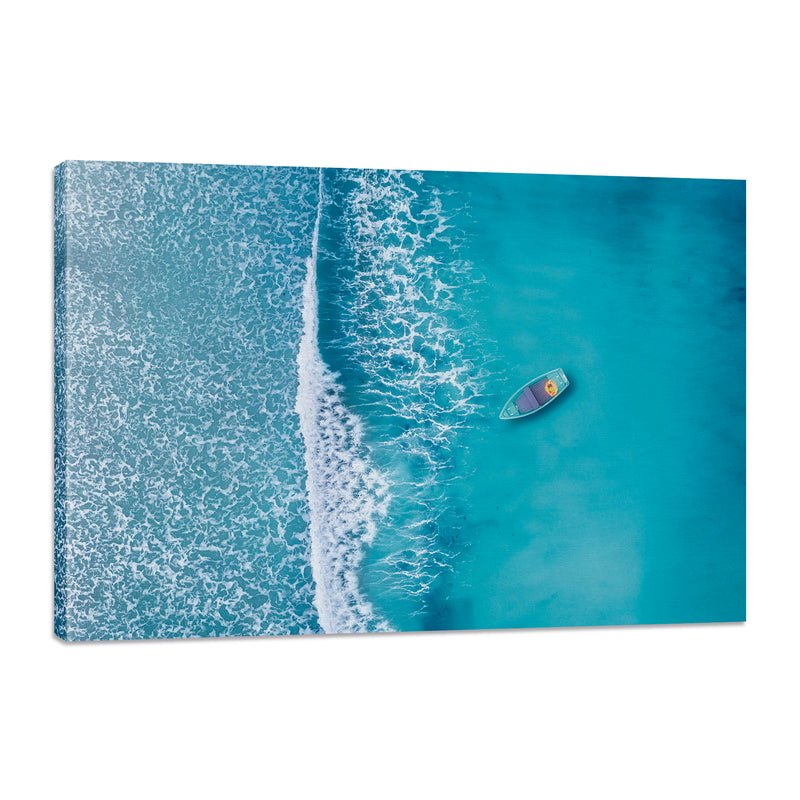 Balsa en el Mar