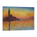 Crepúsculo en Venecia - Monet