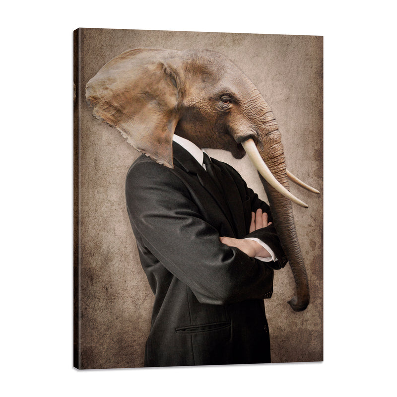Elefante con Traje