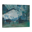 Estación Saint-Lazare, tren de Normandía - Monet