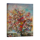 Jarrón con Flores Abstracto