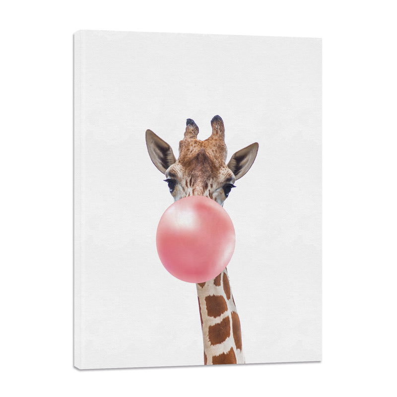 Jirafa con Chicle