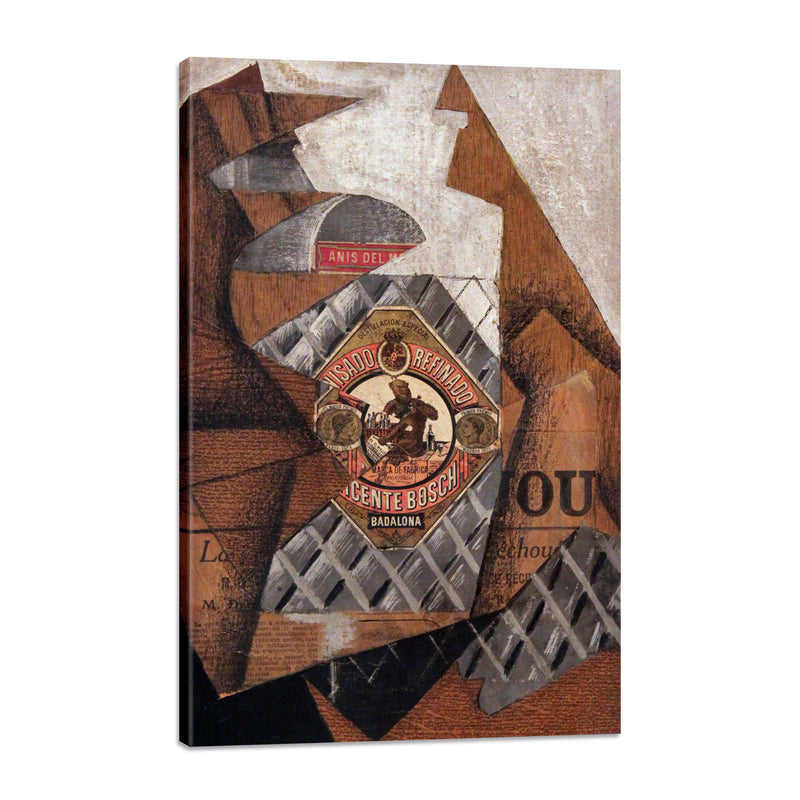 La Botella de Anís - Juan Gris