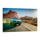 Manejando en el desierto