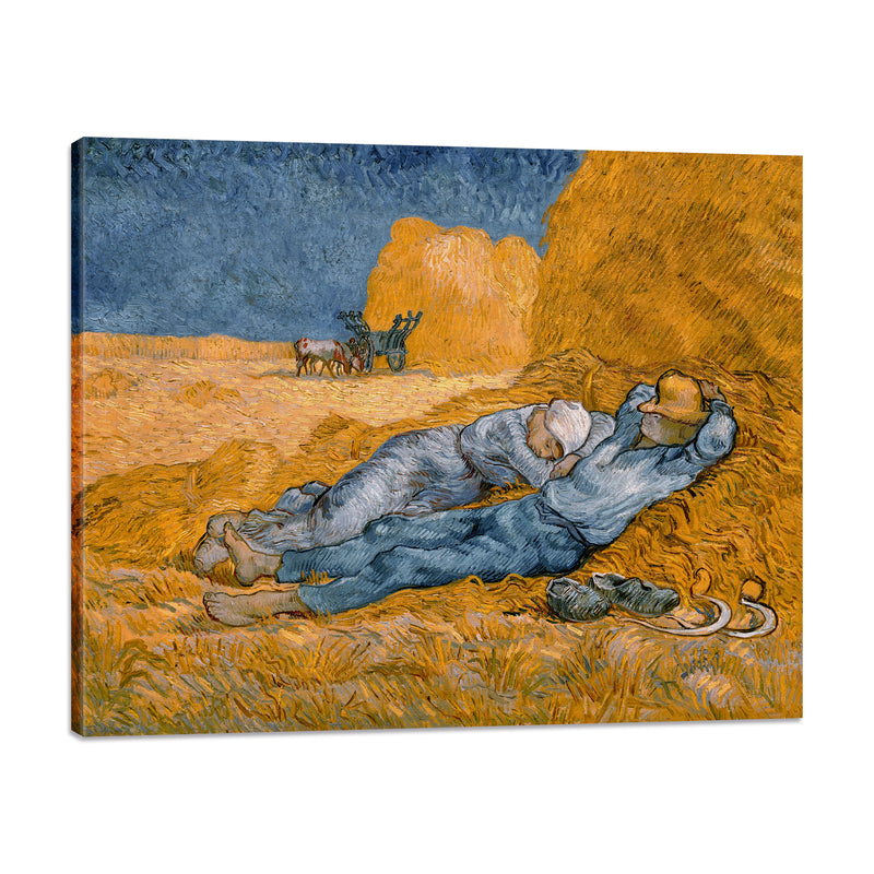 Mediodía, descanso del Trabajo - Vincent Van Gogh