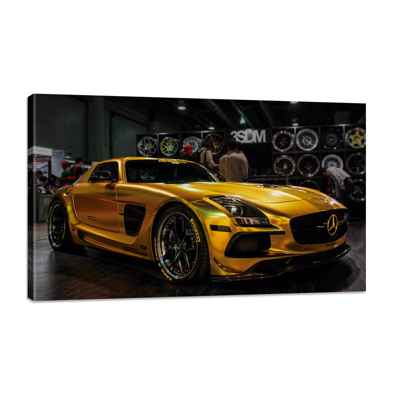 Mercedes Benz SLS Dorado