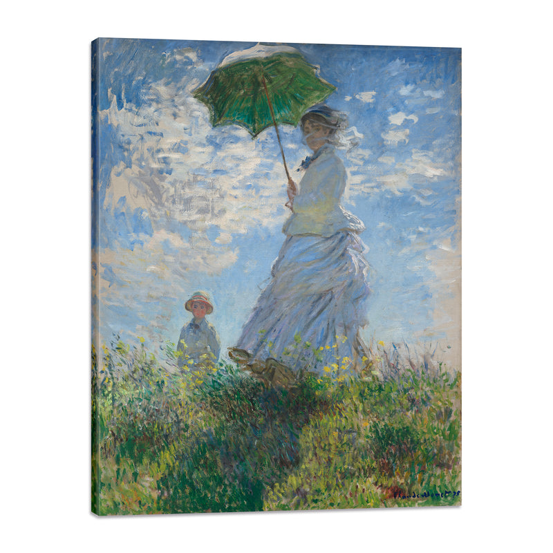 Mujer con Sombrilla - Monet