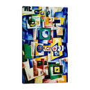 The Green Square Ascension and the woman with the violin - Amadeo de Souza Cardoso