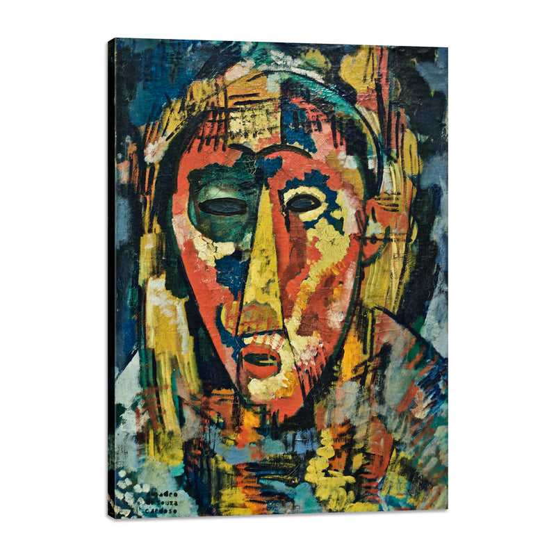 The Green eye Mask, Head - Amadeo de Souza Cardoso