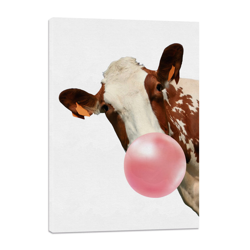 Vaca Asomada con Chicle